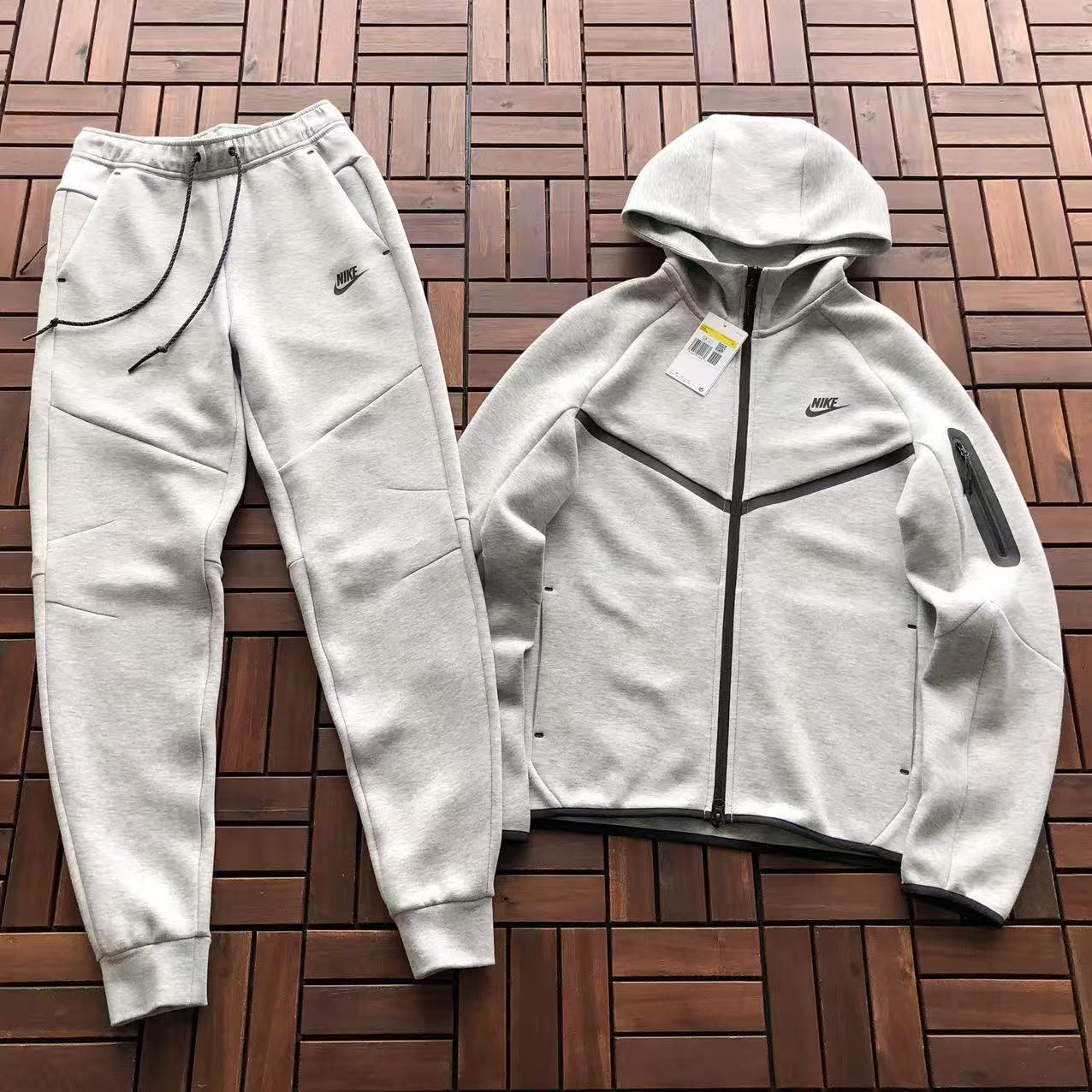 Nike Tech Fleece Set - Grey Power