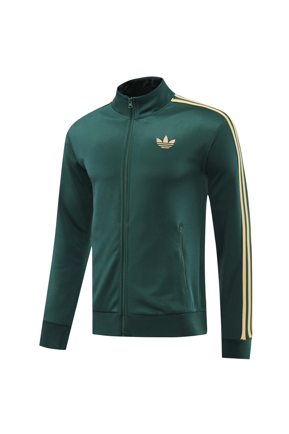 Adidas Bold Jacket Full Zip Green/Gold