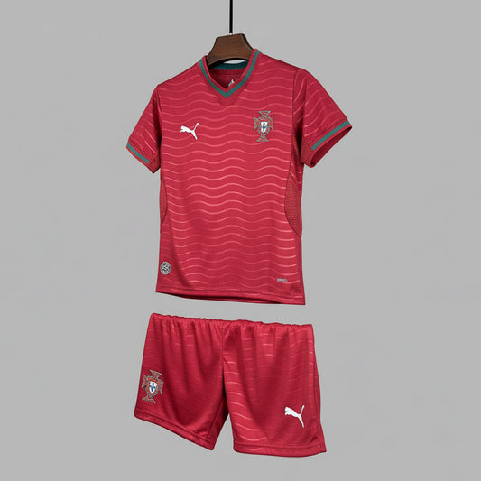 Portugal Home Kit Kids World Cup 26