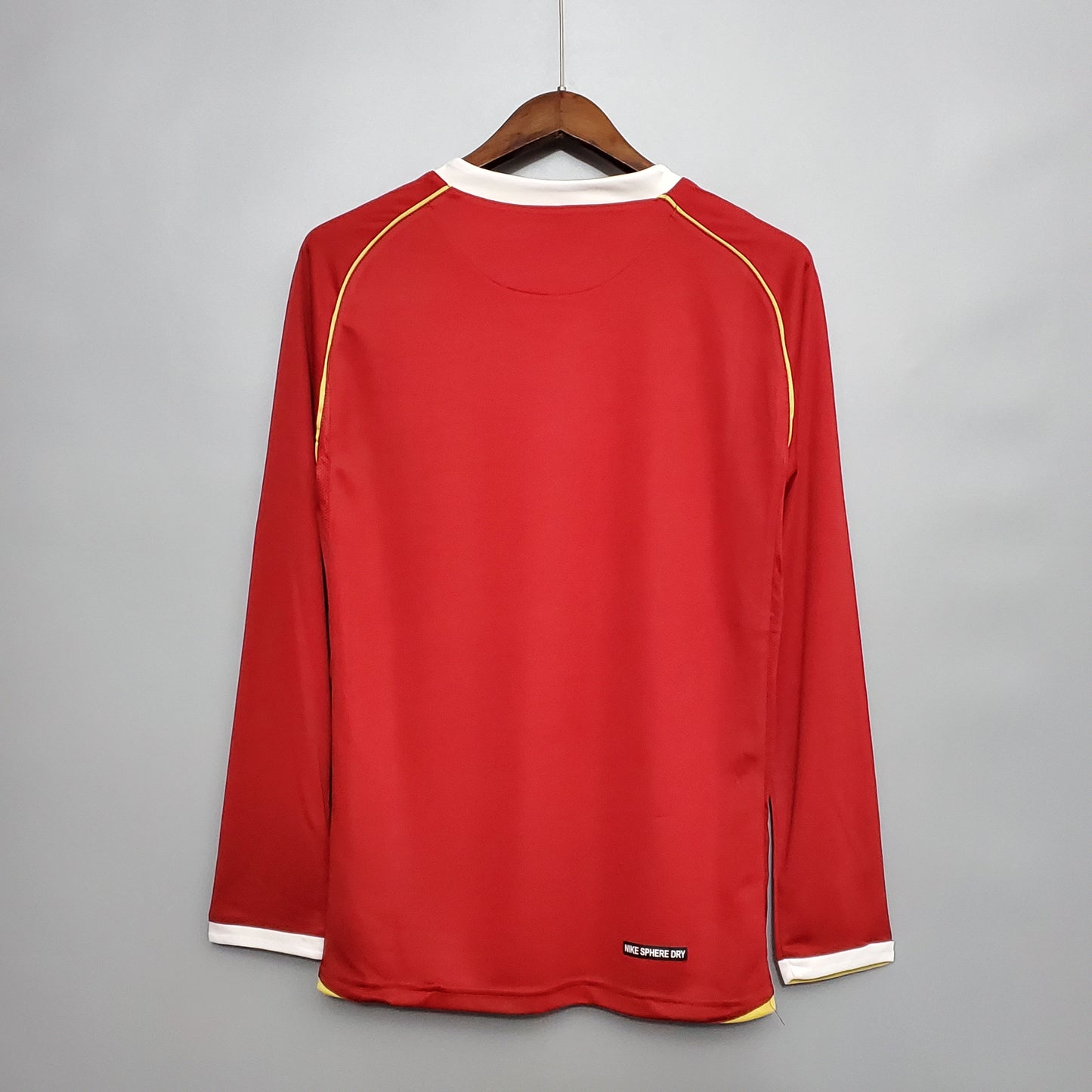 Manchester United Home Kit Retro Long Sleeves 06/07