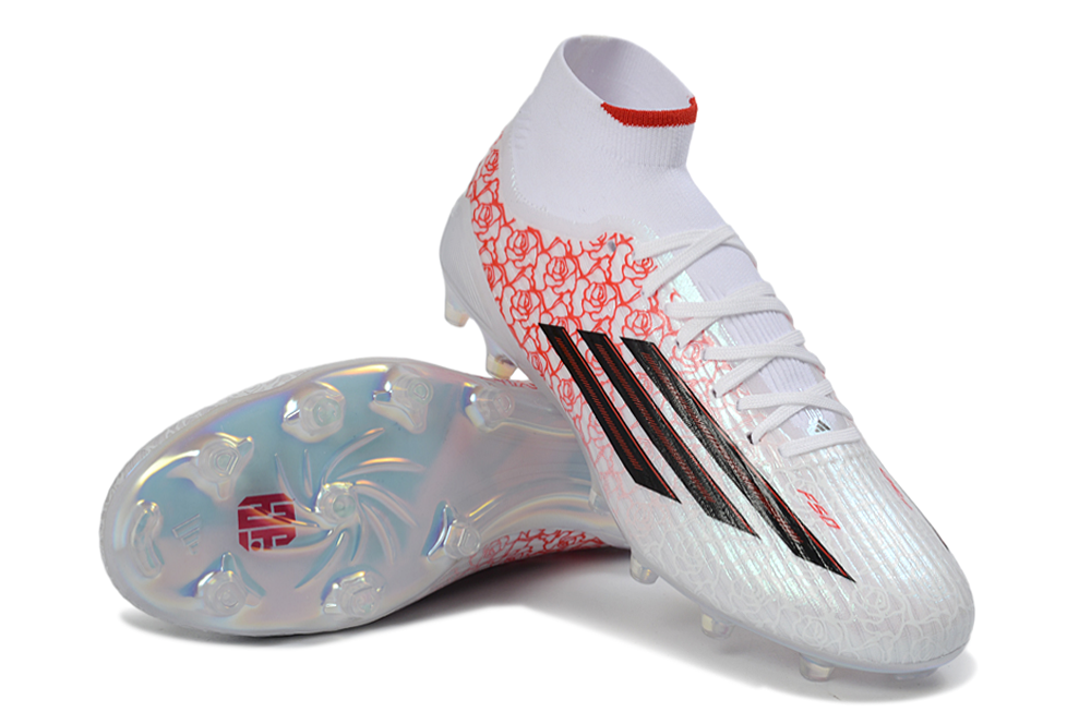Adidas F50 Laceless x Lamine Yamal Elite FG DF Crimson White