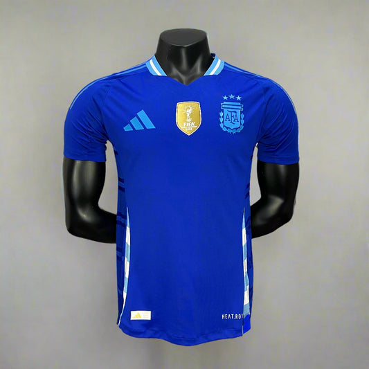 Argentina Away Kit 24/25 3 stars with World Champions badge Player Version International