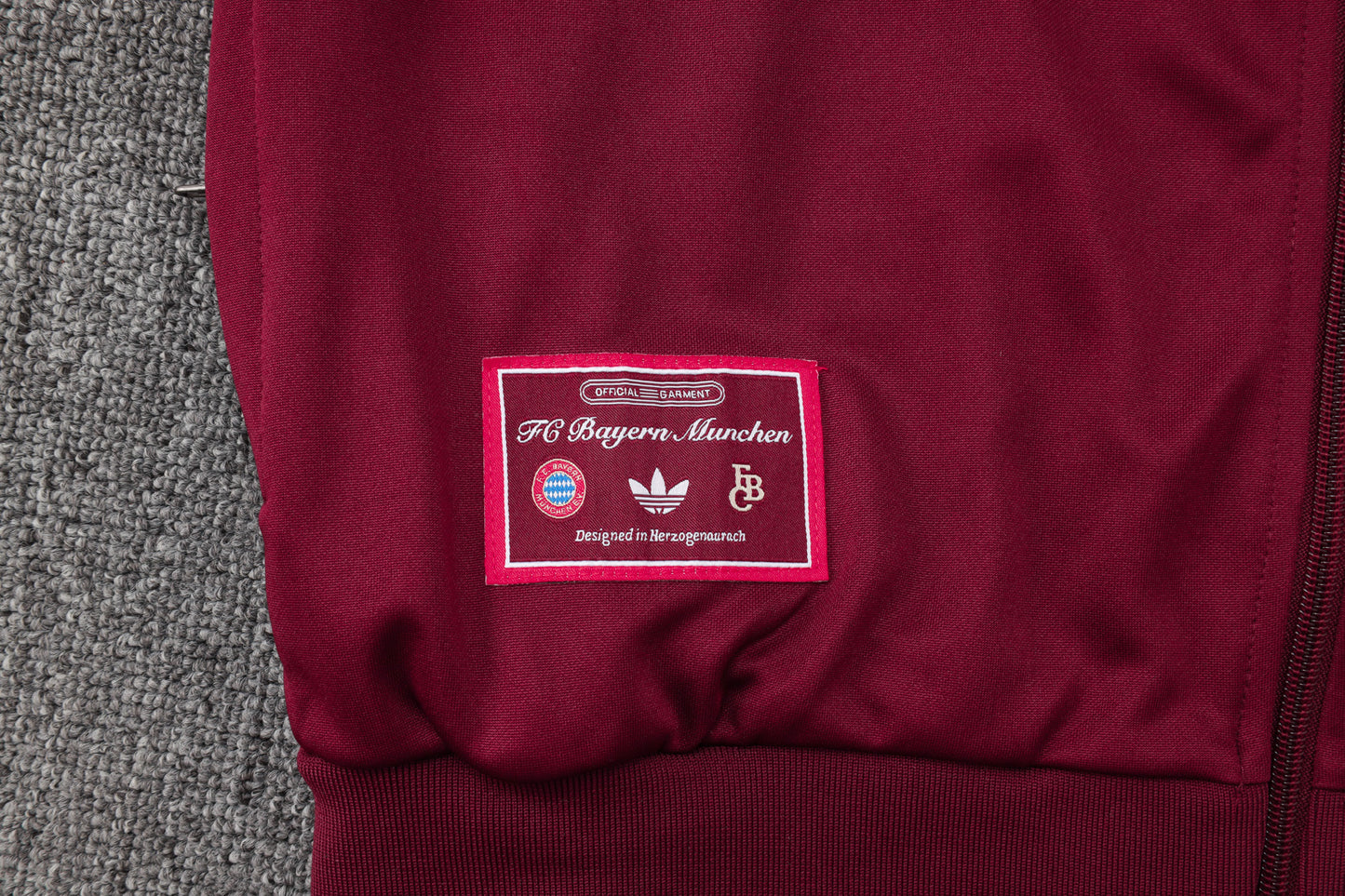 Adidas Originals Trefoil Bayern Munich Burgundy 24/25