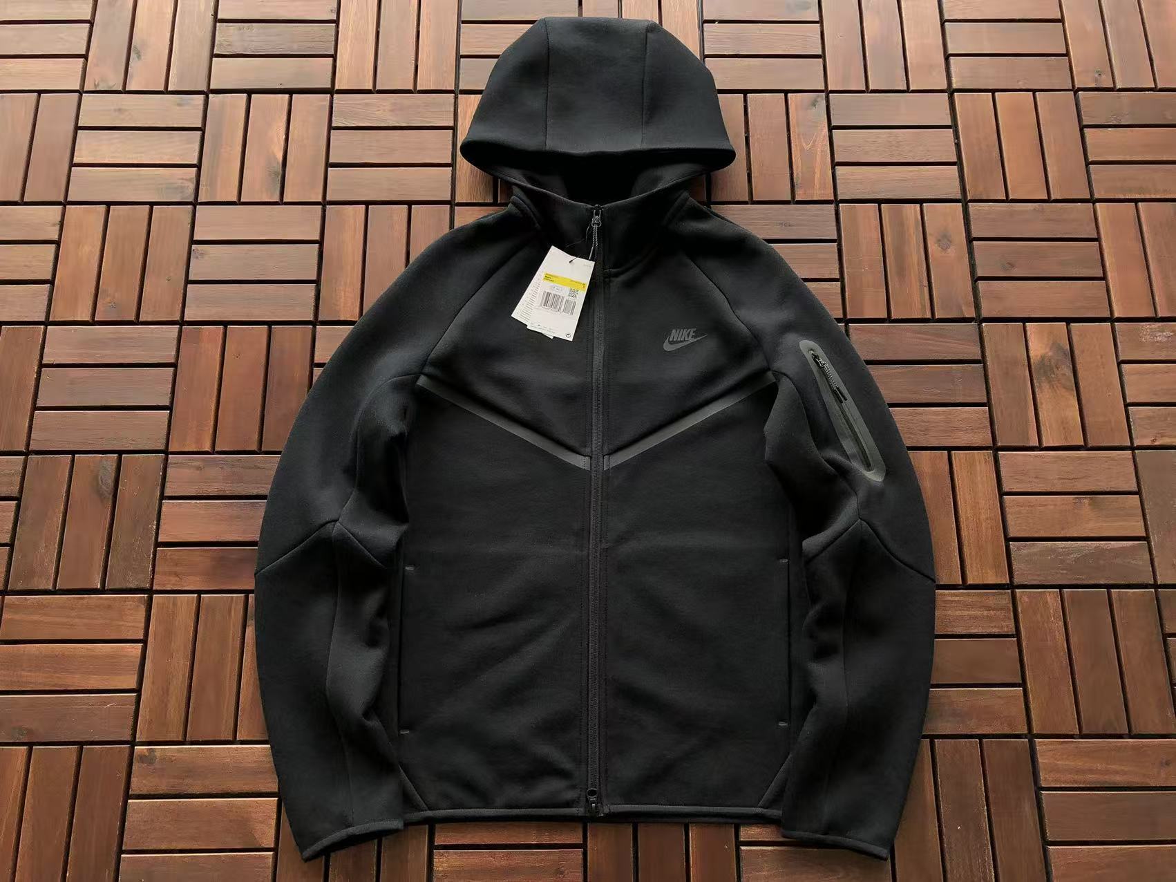 Nike Tech Fleece Set - All Black – Tamam Mauritius