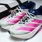 ADIZERO BOSTON 13 - Linen Green/Pink/Dark Blue