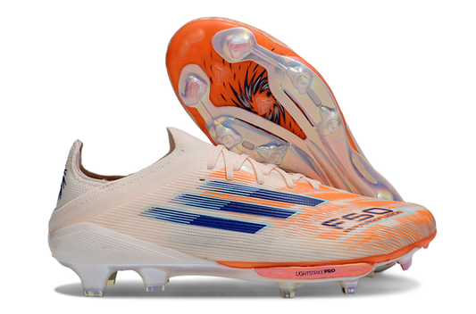 Adidas F50+ Lace + Laceless FG Burning Orange Flare