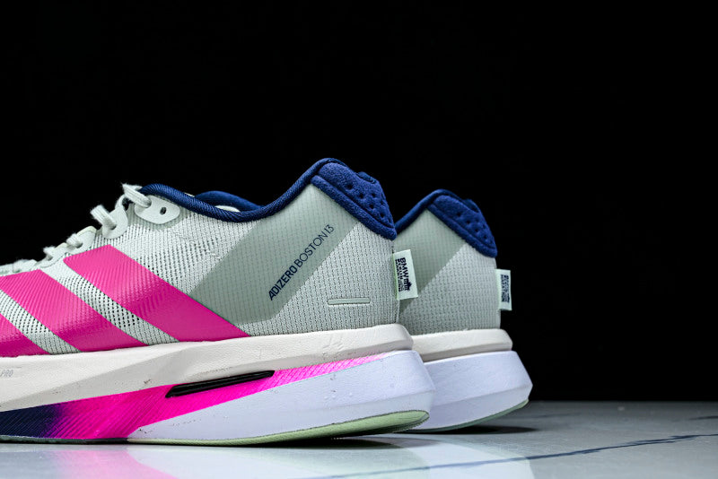 ADIZERO BOSTON 13 - Linen Green/Pink/Dark Blue