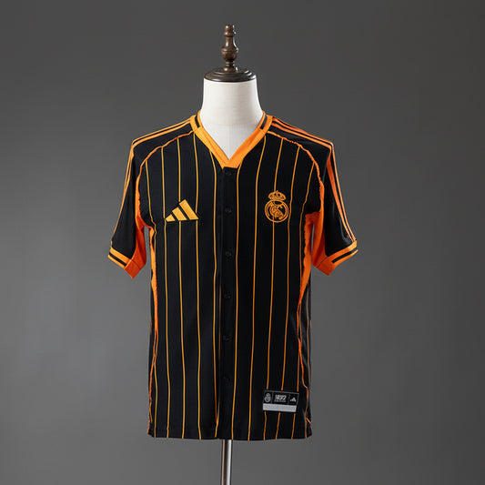 Real Madrid X Adidas SHIRT Orange Blast 25/26 Baseball