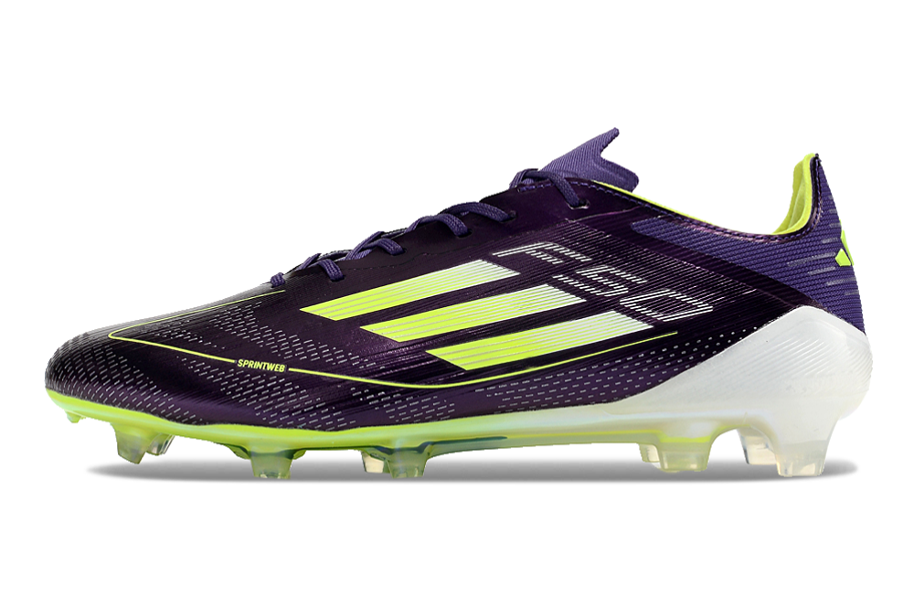 Adidas F50 Adizero FG Purple/Yellow/White