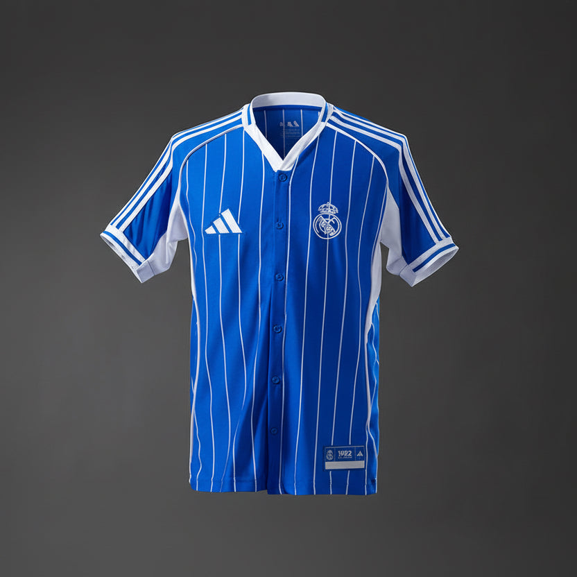 Real Madrid X Adidas SHIRT Sky Blue 25/26 Baseball