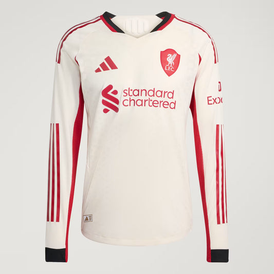 Liverpool Away Kit 25/26 Long Sleeves Player Version