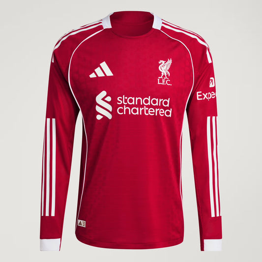 Liverpool Home Kit 25/26 Long Sleeves Player Version