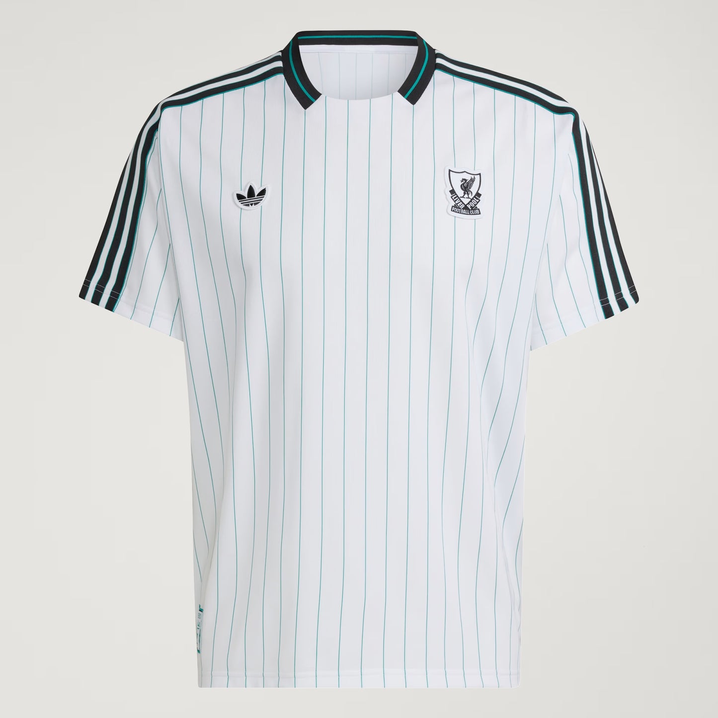 Liverpool Terrace Icons Trefoil Kit 25/26 White/Green
