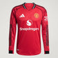 Manchester United Home Kit 25/26 Long Sleeves Player Version