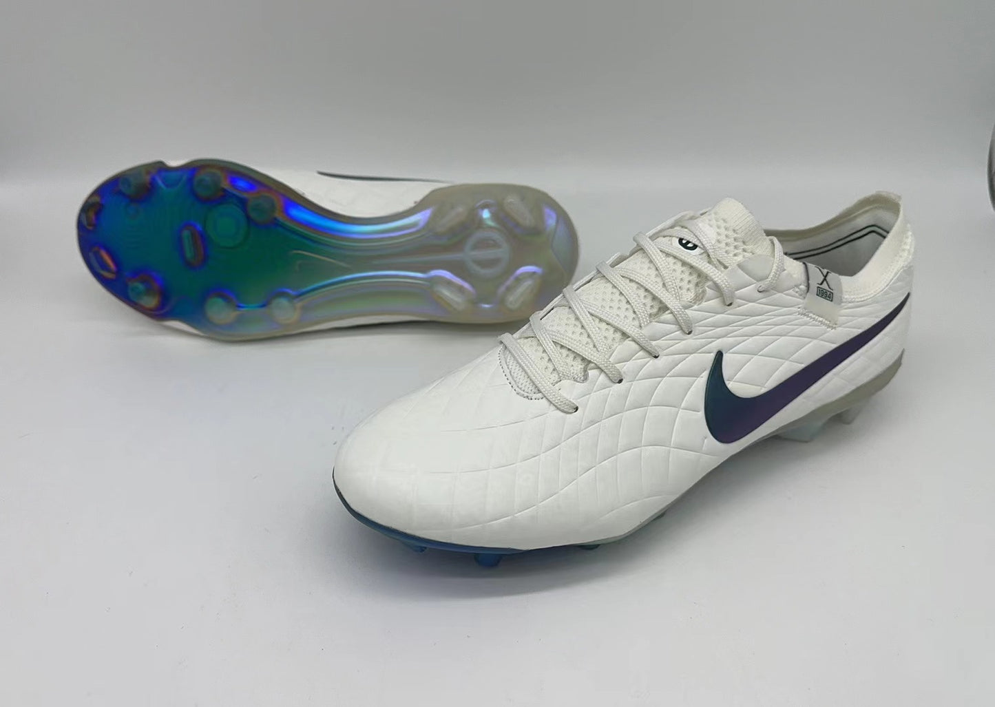 Nike Tiempo Legend 10  Elite FG - White Atomic Teal/Sail