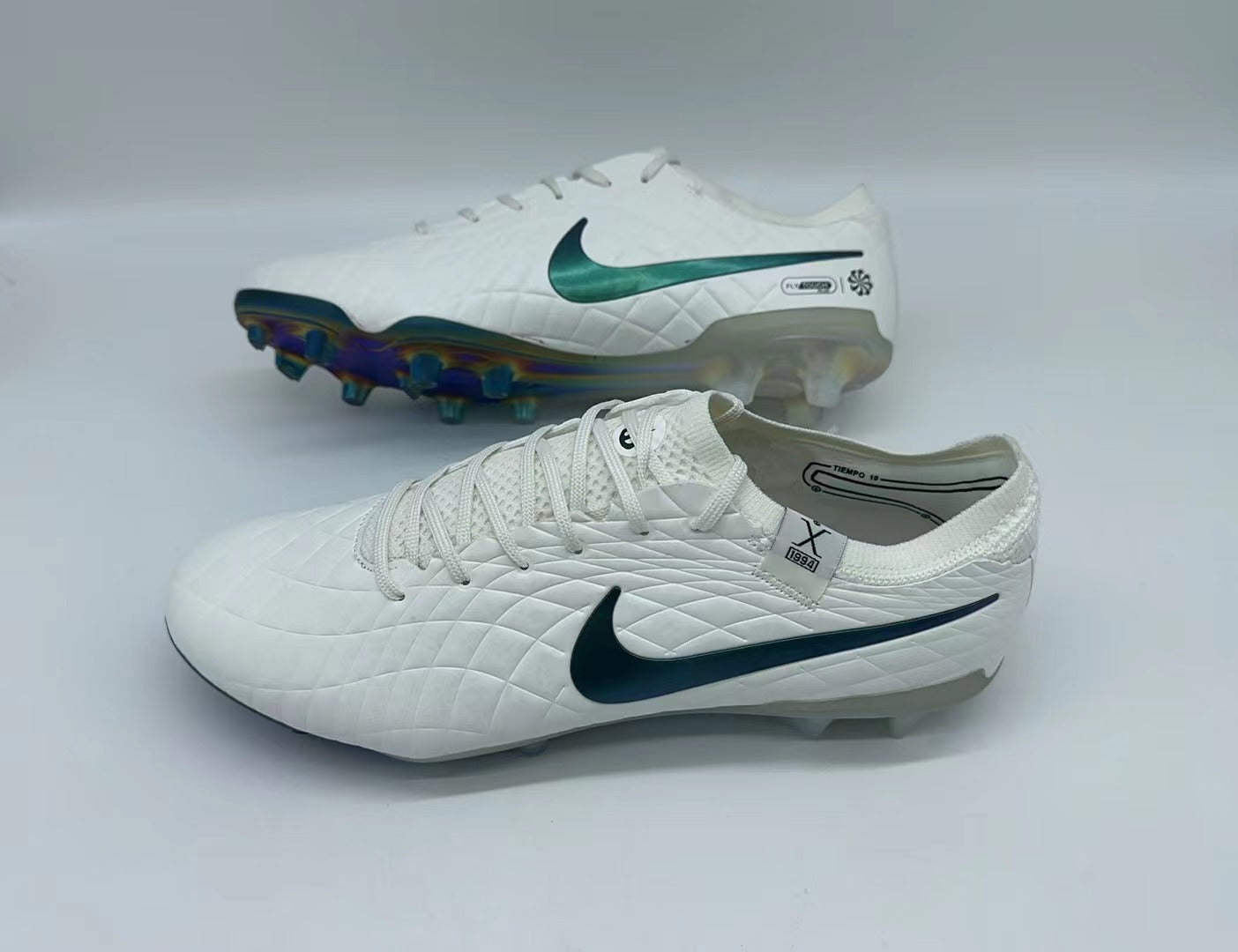 Nike Tiempo Legend 10  Elite FG - White Atomic Teal/Sail