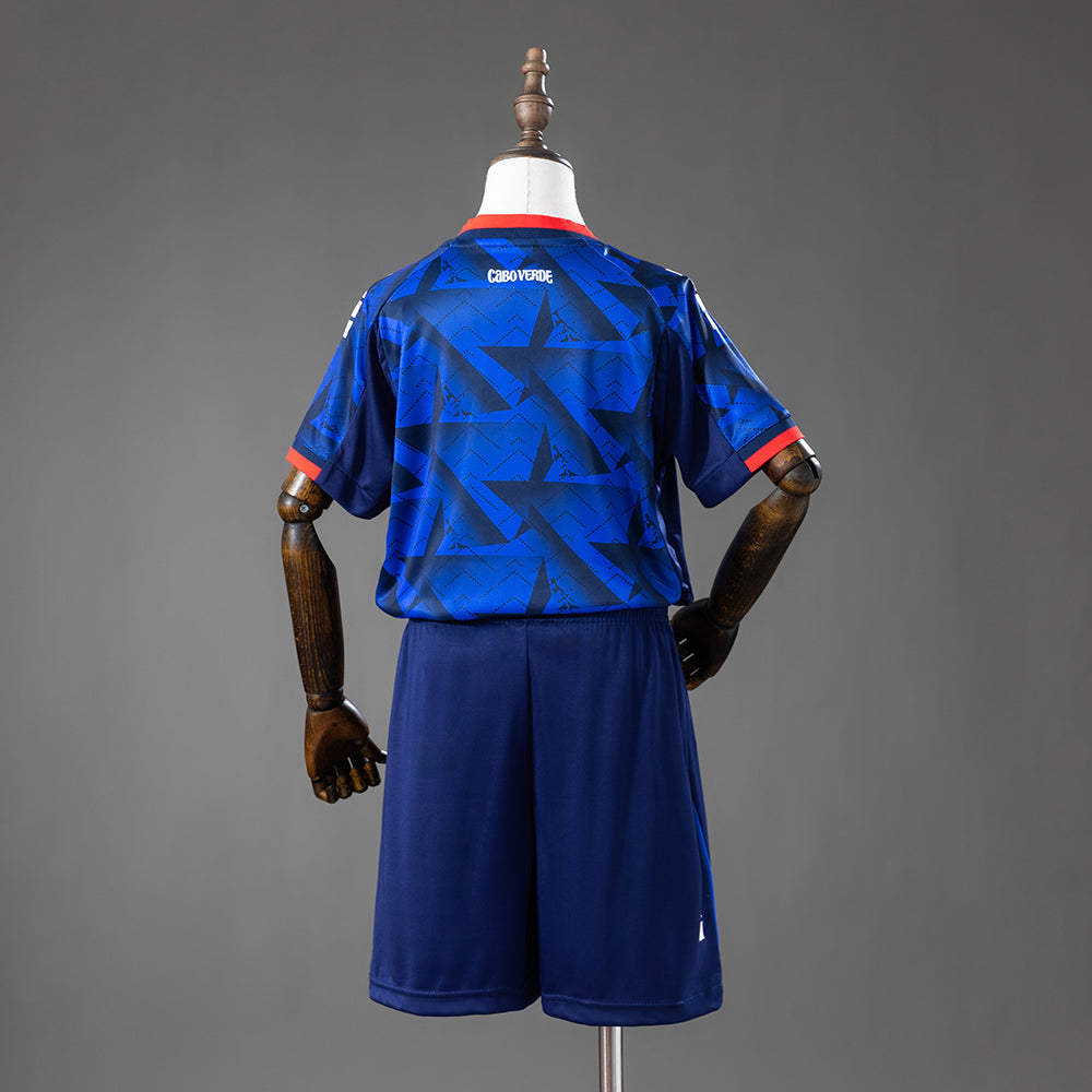 Cape Verde Home Kit Kids World Cup 26