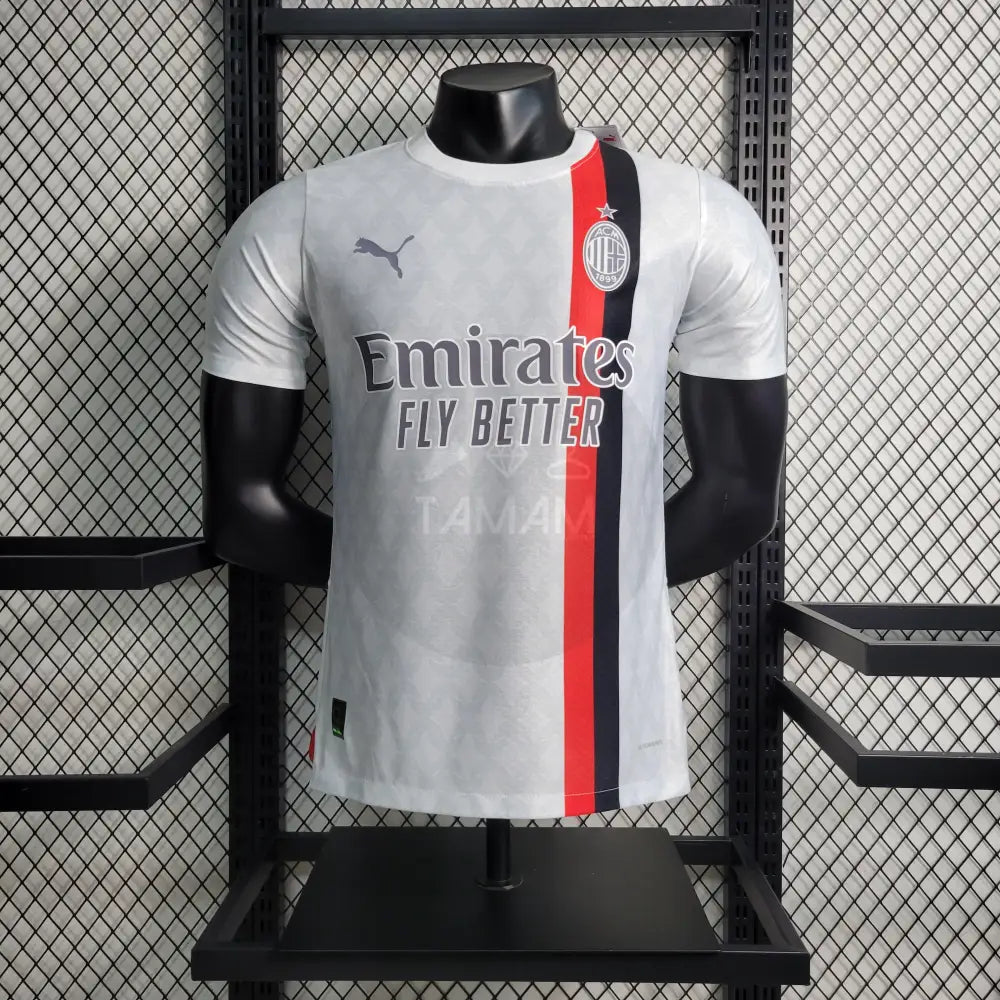 Ac Milan Away Kit Player Version 23/24 Football Jersey