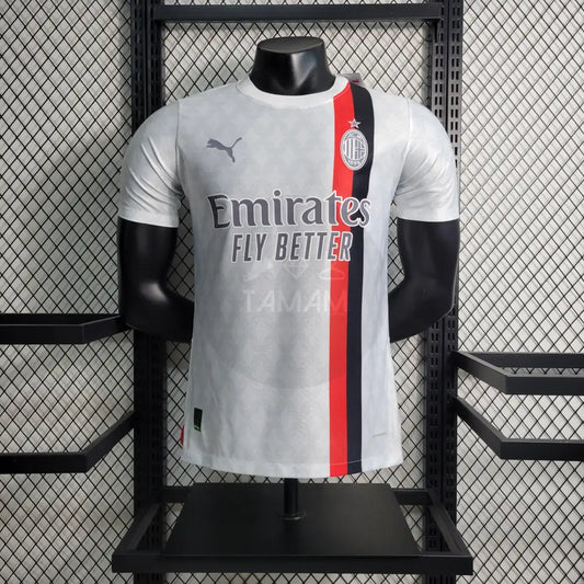 Ac Milan Away Kit Player Version 23/24 Football Jersey
