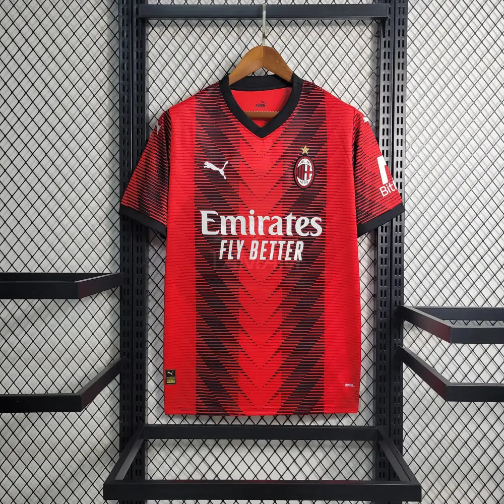 Ac Milan Home Kit 23/24 Football Jersey