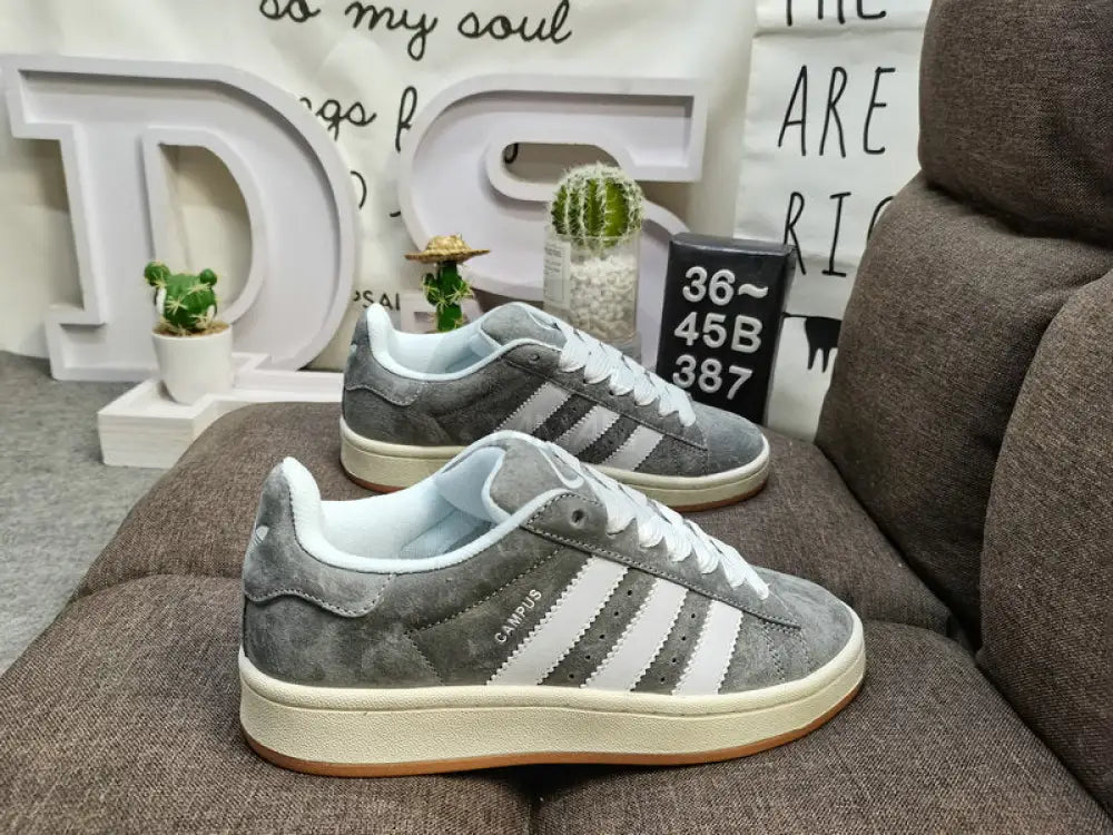 Adidas Campus 00S White/Grey/Brown Sneakers