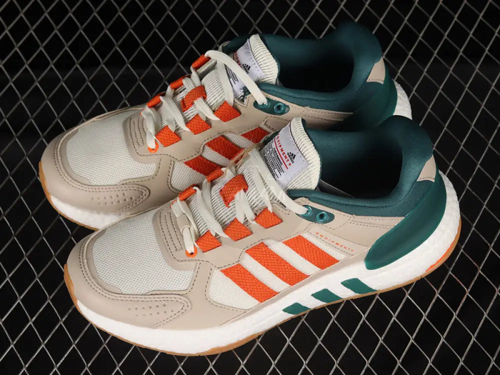 Adidas Eqt Marathon Grey/Orange/Green Sneakers