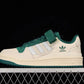 Adidas Forum Sail/Green Sneakers