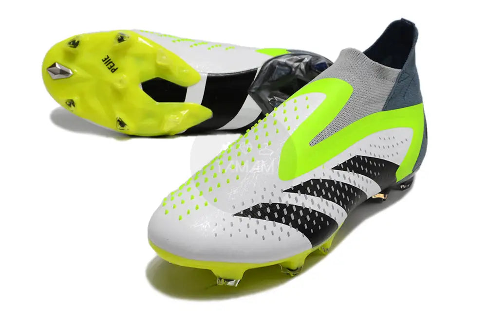 Adidas Predator Accuracy + Fg Green/White Soccer Cleats