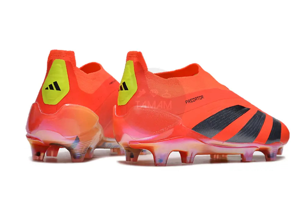 Adidas Predator Elite Fg Predstrike Laceless - Solar Red/Core Black/Solar Yellow Limited Edition