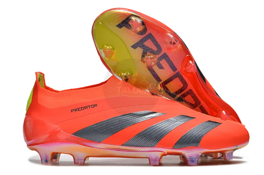 Adidas Predator Elite Fg Predstrike Laceless - Solar Red/Core Black/Solar Yellow Limited Edition