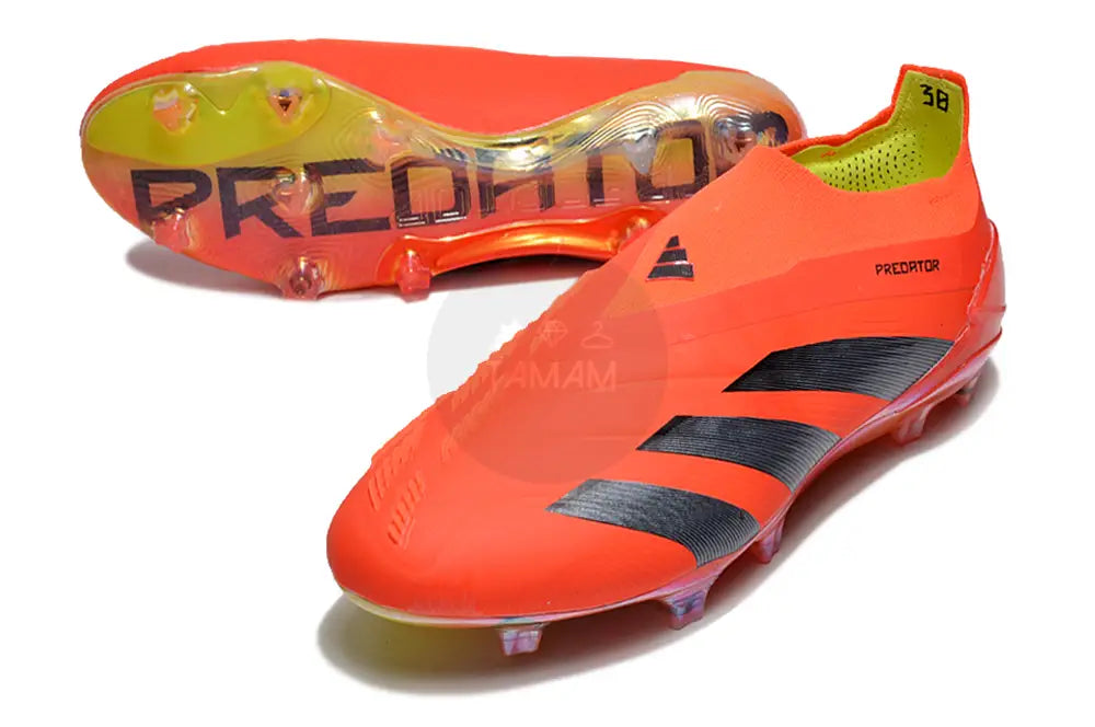 Adidas Predator Elite Fg Predstrike Laceless - Solar Red/Core Black/Solar Yellow Limited Edition