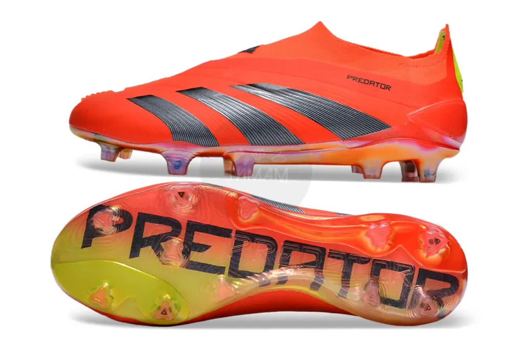 Adidas Predator Elite Fg Predstrike Laceless - Solar Red/Core Black/Solar Yellow Limited Edition