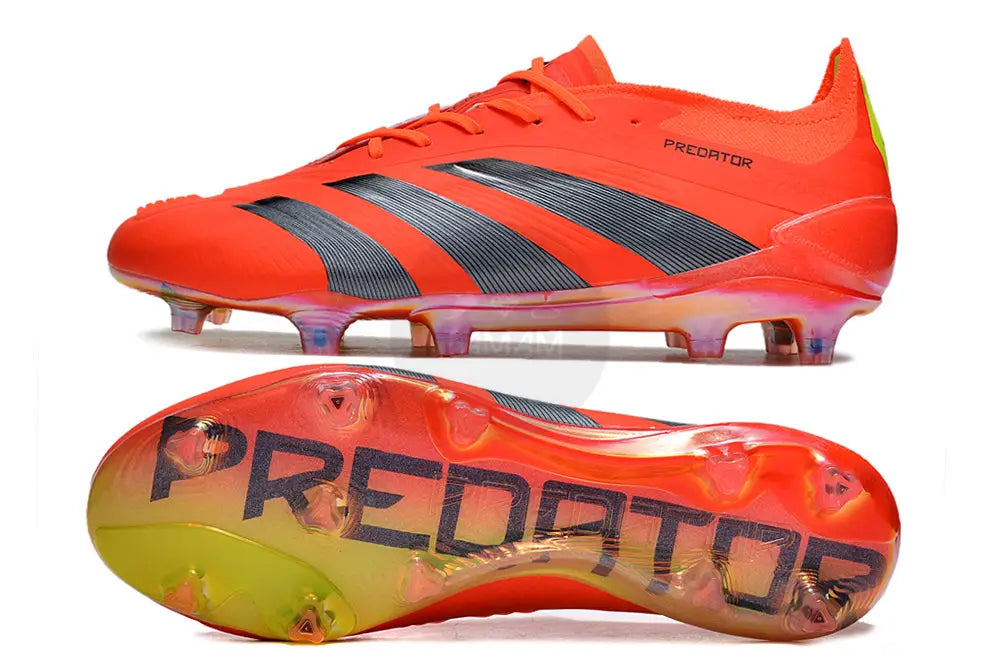 Adidas Predator Elite Fg Predstrike - Solar Red/Core Black/Solar Yellow Limited Edition Soccer