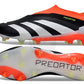 Adidas Predator Elite Fg Solar Energy Laceless - Core Black/Footwear White/Solar Red Soccer Cleats