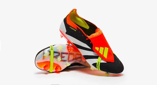 Adidas Predator Elite Fold - Over Tongue Fg Solar Energy - Core Black/Footwear White/Solar Red