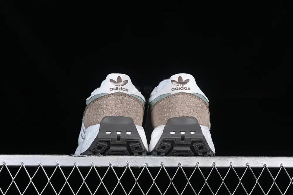 Adidas Retropy E5 Green/White/Brown Military Sneakers