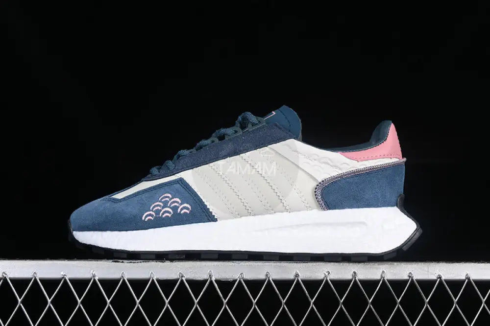 Adidas Retropy E5 Suede Navy Blue Sneakers