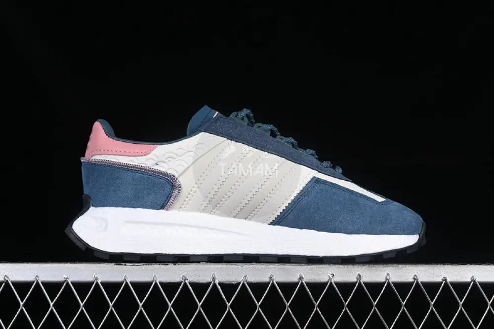 Adidas Retropy E5 Suede Navy Blue Sneakers