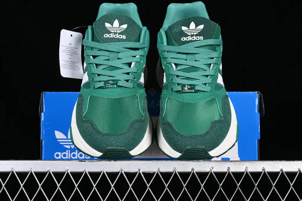 Adidas Retropy F90 White/Green/Blue Sneakers