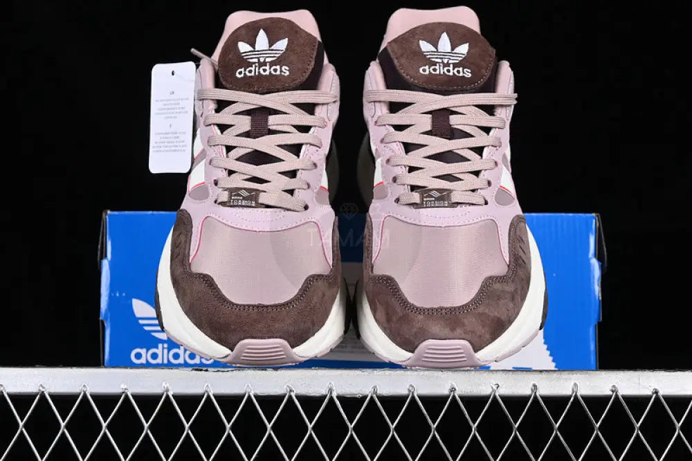 Adidas Retropy F90 White/Pink/Brown Sneakers