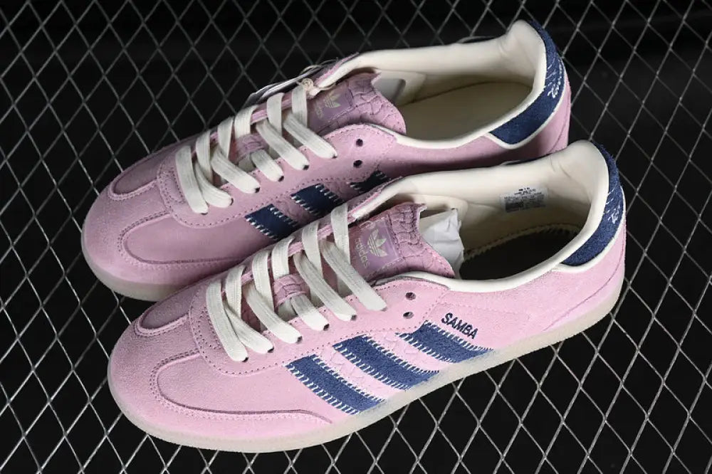 Adidas samba blau pink online