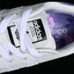 Adidas Superstar White/Purple Sneakers