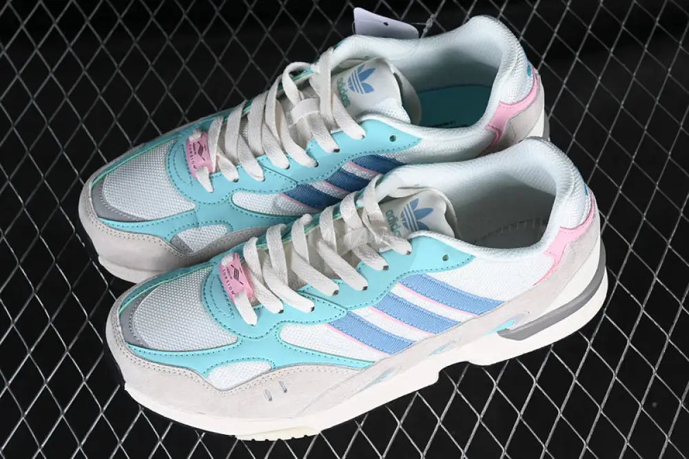 Adidas Torsion Super White/Blue/Grey/Pink Sneakers