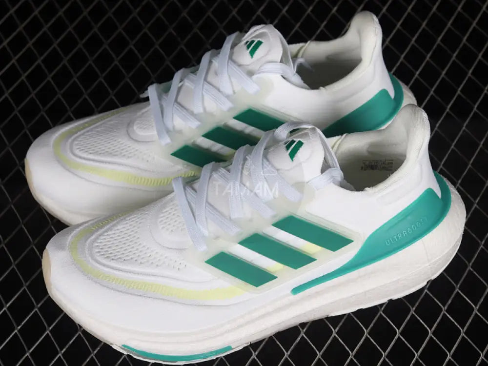 Adidas Ultraboost 23 White Tint/Court Green/Blue Dawn Sneakers