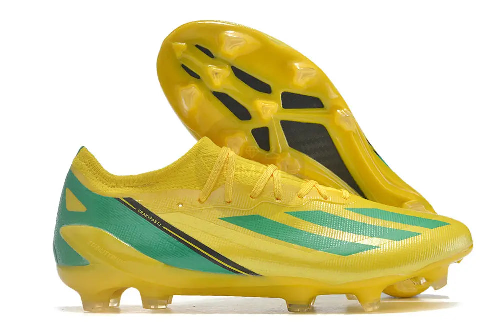 Adidas X Crazyfast.1 Australia Fg Federations - Yellow/Green Soccer Cleats