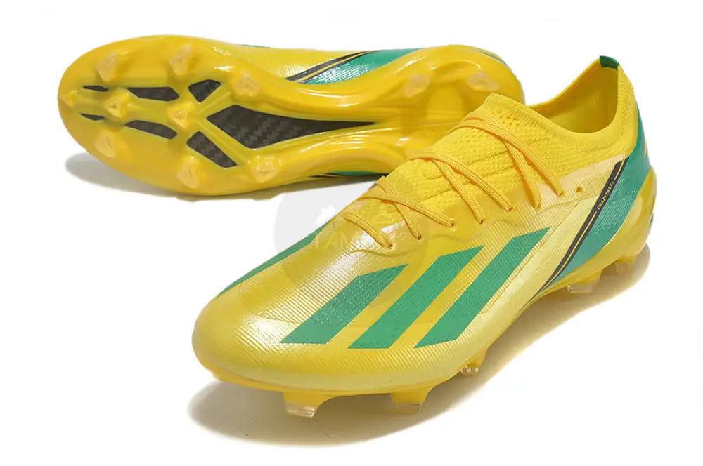 Adidas X Crazyfast.1 Australia Fg Federations - Yellow/Green Soccer Cleats