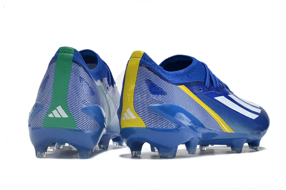 Adidas X Crazyfast.1 Brazil Fg Federations - Blue/White/Yellow Soccer Cleats