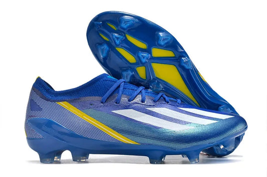 Adidas X Crazyfast.1 Brazil Fg Federations - Blue/White/Yellow Soccer Cleats