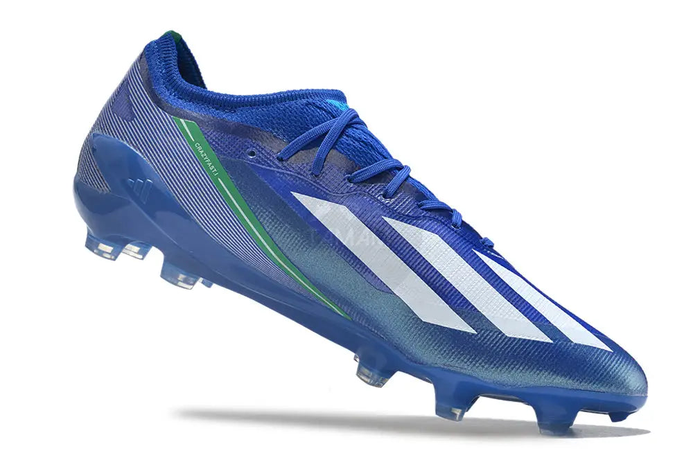 Adidas X Crazyfast.1 Brazil Fg Federations - Blue/White/Yellow Soccer Cleats