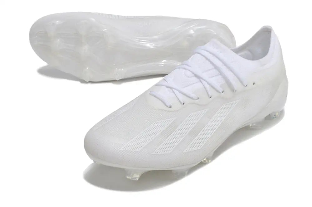 Adidas X Crazyfast.1 Fg All White Soccer Cleats